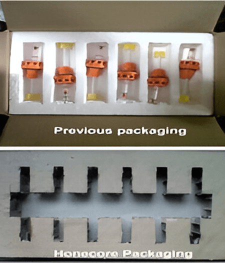 Paper Honeycomb for Automotive parts and components