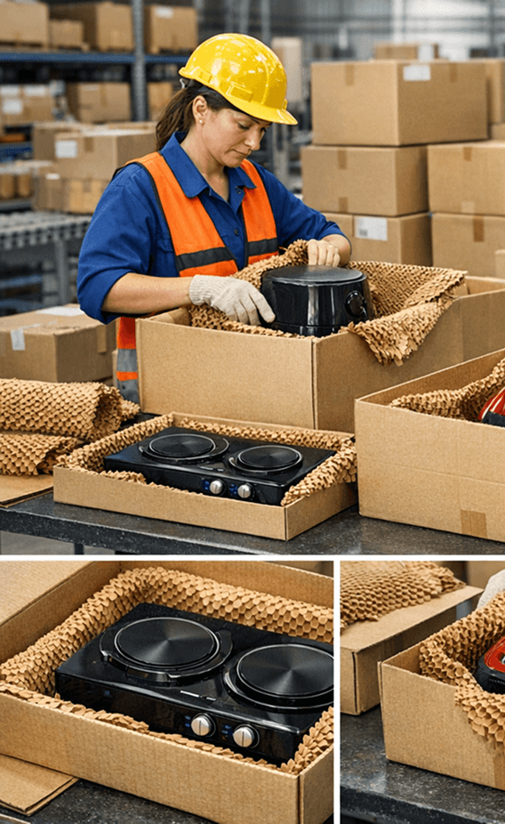 paper honeycomb packaging 