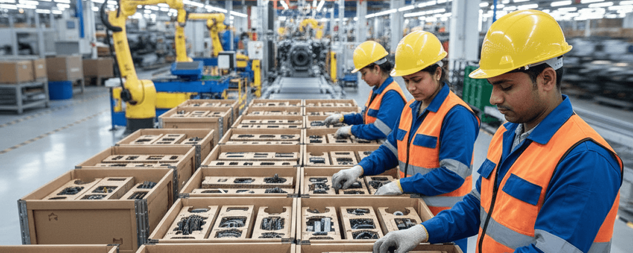 the role of packaging in reducing line side handling time in assembly plants bnr